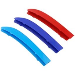 INF Clips de garniture de calandre avant pour BMW Série 5 14-17 (10 barres)