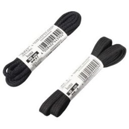 Lacets CO noir 90 cm lacets cordelés 12 paires Bama (0 6 32090 000 0)