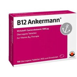 Wörwag Pharma GmbH & Co. KG B12 ANKERMANN coated tablets (100 pcs)