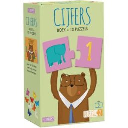 ATELIER DE LA GUIRLANDE Puzzle Éducatif Figures Pour Enfants Avec 10 Puzzles De Rebo Publishers