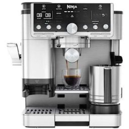 Machine à café semi-automatique Ninja Luxe Café Pro - Argent Argent ES701EU par SharkNinja