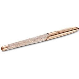 Swarovski Stylo Roller Crystalline, Ton or rose, Placage de ton or rosé OS