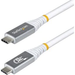 Startech Câble Usb-c Vers Usb-c Cc50cm80gusb4cablew Black One Size unisex