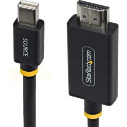 Startech Câble Usb-a Vers Mini Usb 2m-mdp-hdmi2-4k60 Black One Size unisex