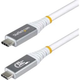 Startech Câble Usb-c Vers Usb-c Cc1m80gusb4cablew Black One Size unisex