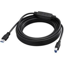 Vision Câble Usb-a Vers Usb-b Tc 5musb3.0+/bl Black One Size unisex