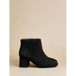 Linzi Linzi Alba Wide Fit Block Heeled Ankle Boots Noir EU 37 (UK 4)
