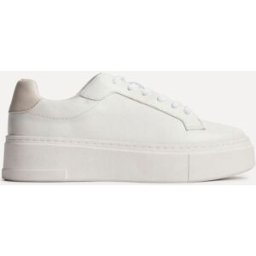 Linzi Linzi Jersey À lacets Flatform Trainers pâle EU 39 (UK 6)