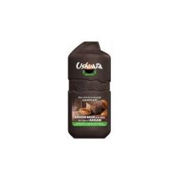 Ushuaïa Ouche Gommante Hammam au Savon Noir et Éclats de Noix d'Argan 280 ml - Flacon