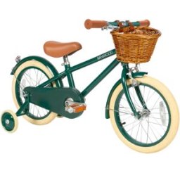 Banwood Vélo enfant Classic Vintage vert foncé (16 pouces)
