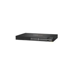 HPE Aruba Networking CX 6200F 24G 4SFP Switch - commutateur - distance max. d'empilage de 10 km - 24 ports - Gere - Montable sur rack