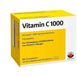 Wörwag Pharma GmbH & Co. KG Vitamin C 1000 tablets (50 pcs)
