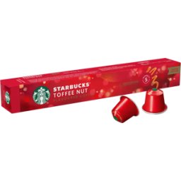 Starbucks® Toffee Nut - 10 Capsules de café pour Nespresso® - Espresso - Café Toffee - Compatible Nespresso®