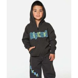 Rip Curl Sweat à capuche zippé enfant Paddle Out Noir délavé 5-6 Male