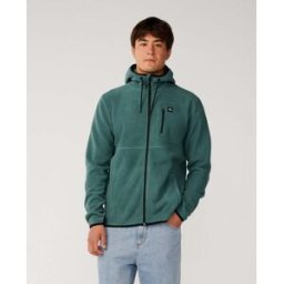 Rip Curl Sweat polaire zippé Departed Vert atténué S Male