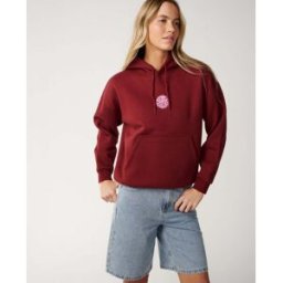 Rip Curl Sweat à capuche Icons of Surf Prune foncé 2XS Female