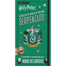 HARRY POTTER - DESTINATION SERPENTARD, COFFRET MAGIQUE DU MONDE DES SORCIERS Collectif GALLIMARD JEUNE