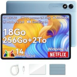 Tablette Blackview Tab9wifi 11.0 2k Fhd+ 18 Go 256 Go