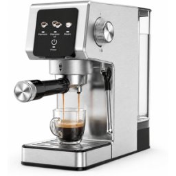 ROLIPO Machine Espresso, 20 Bars, 1350w, Écran Tactile