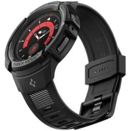 Coque De Protection Spigen Rugged Armor Pro Noir Pour Samsung Galaxy Watch 5 Pro