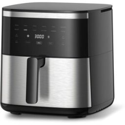 GENERIQUE Airfryer 7l, Friteuse À Air Xxl Sans Huile Avec Écran Tactile, Friteuse Avec Affichage Numérique, 1800 W, Mode