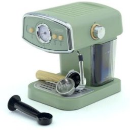 Machine À Café Espresso Caprizze Kai 1050w 15 Bars Semi-automatique Capacité 5 Tasses De Café Avec Vaporisateur Vert Ma