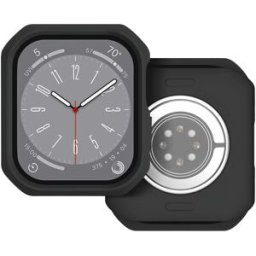Coque Pour Apple Watch 38-40mm Renforcée Hybrid Solid R 100% Plastique Recyclé Noir Itskins