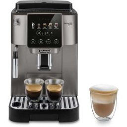 Machine À Café À Grain Delonghi Magnifica Start Pop Feb2252.tb 1450w Argent