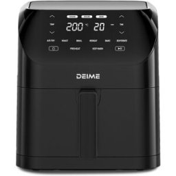 DEIME Airfryer 3 L 1300 W Écran Tactile – Noir
