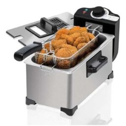 Cecotec Friteuse Électrique Cleanfry 3 L. 3 L, Jusqu’à 190 ºc, Cuve Émaillée Qui Convient Pour Un Nettoyage Dans Le