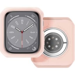 Coque Pour Apple Watch 7/8/9 38-40-41 Mm Renforcée Spectrum R Solid Rose Itskins