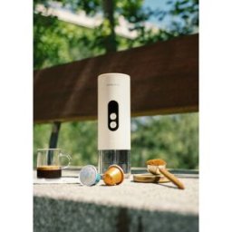 CREATE Thera Move - Cafetière Espresso Portable 15 bars Pour Capsules Et Café Moulu