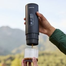 CREATE Thera Move - Cafetière Espresso Portable 15 bars Pour Capsules Et Café Moulu