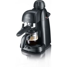 Severin Ka5978 Cafetiere Expresso, Vapeur Pour Mousse De Lait, Petite Machine Expresso, Machine A Café 4 Tasses,pompe 3,5 Bars