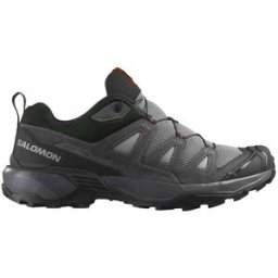 Salomon - Chaussures de randonnée journée - X Ultra 360 LTR Sharkskin/Asphalt/Caramel Cafe pour Homme en Cuir - Taille 47 1/3 - Gris