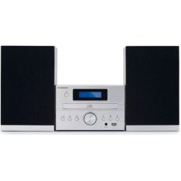 Thomson Micro Hi-fi Mic122bt Silver One Size unisex