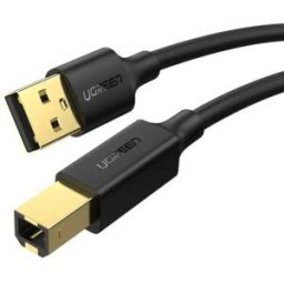 Ugreen Câble Usb-a Vers Usb-b 10352 Black One Size unisex