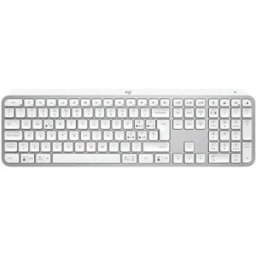 Logitech Clavier Sans Fil Mx Keys S Espagnol Aluminum / White One Size unisex