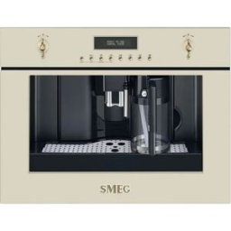 SMEG Machine à Café Super Automatique Intégrée Colonial Cream One Size unisex