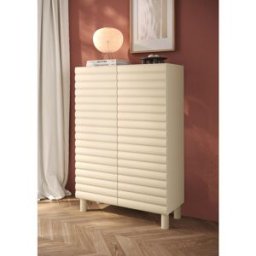 Vivabita Buffet haut moderne coloris crème Adriatic Crème