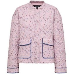 ONLY ONLY Printed Quilted Short Jacket Rose FR 46 (EU 44)