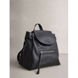 Next N. Premium Sac à dos en cuir haut de gamme Noir Un an