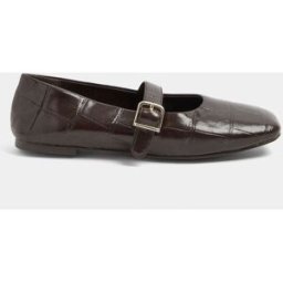 Yours Curve Yours Curve Buckle Detail Mary Jane Flats Brun EU 39 (UK 6)