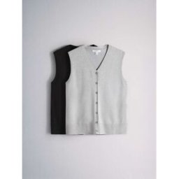 The Set The Set lot de 2 Pack Fine Knit Col V Gilet Noir XL (FR 50-52)