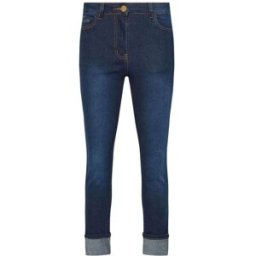 pixiegirlpetite PixieGirl Petite blue turn up cigarette jean bleu FR 40 x 27L
