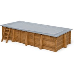 GRE Bâche d'hivernage Gré pour piscine Papaya 520 x 320 cm
