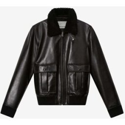 Veste Bowy En Cuir - Homme - Noir - Taillem - Isabel Marant