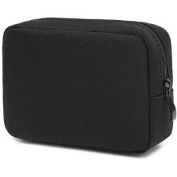 INF Sac de rangement pour appareils électroniques et accessoires technologiques Le noir
