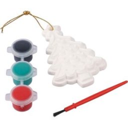 Coffret de peinture 'Sapin de Noël' en PS Amaris custom/multicolor