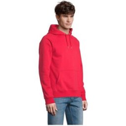 Sweat capuche personnalisable STELLAR rouge